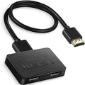 4k 1 In 2 Out Hdmi Splitter Screen Repeater Video Distributor Monitor