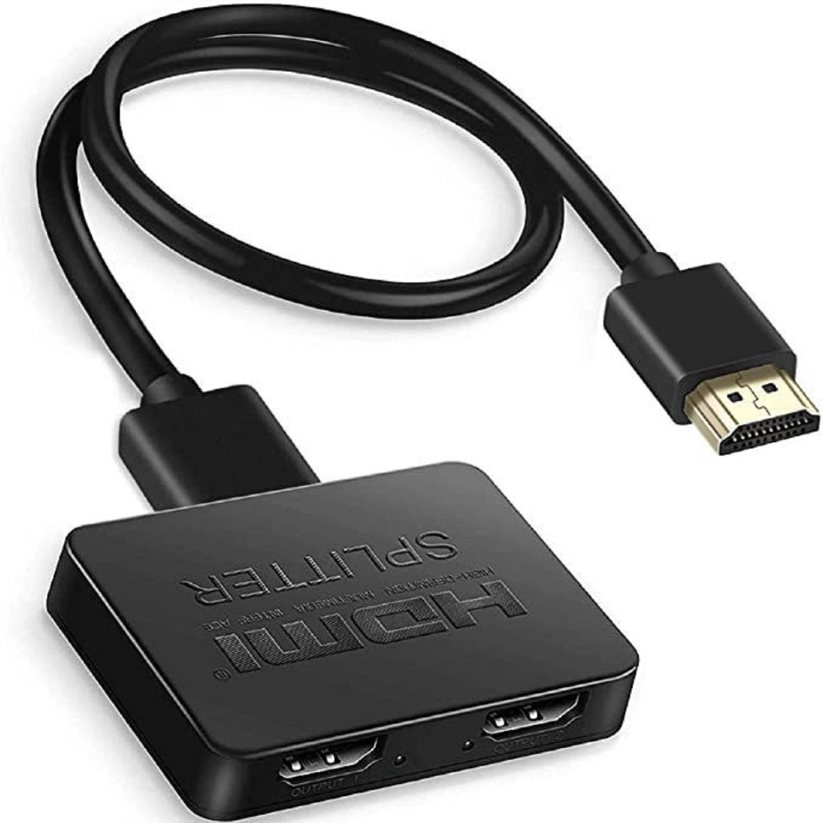4k 1 In 2 Out Hdmi Splitter Screen Repeater Video Distributor Monitor