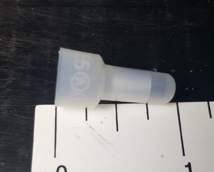 100 Pack - CE5 Nylon Crimp Closed End Caps Connector ,
