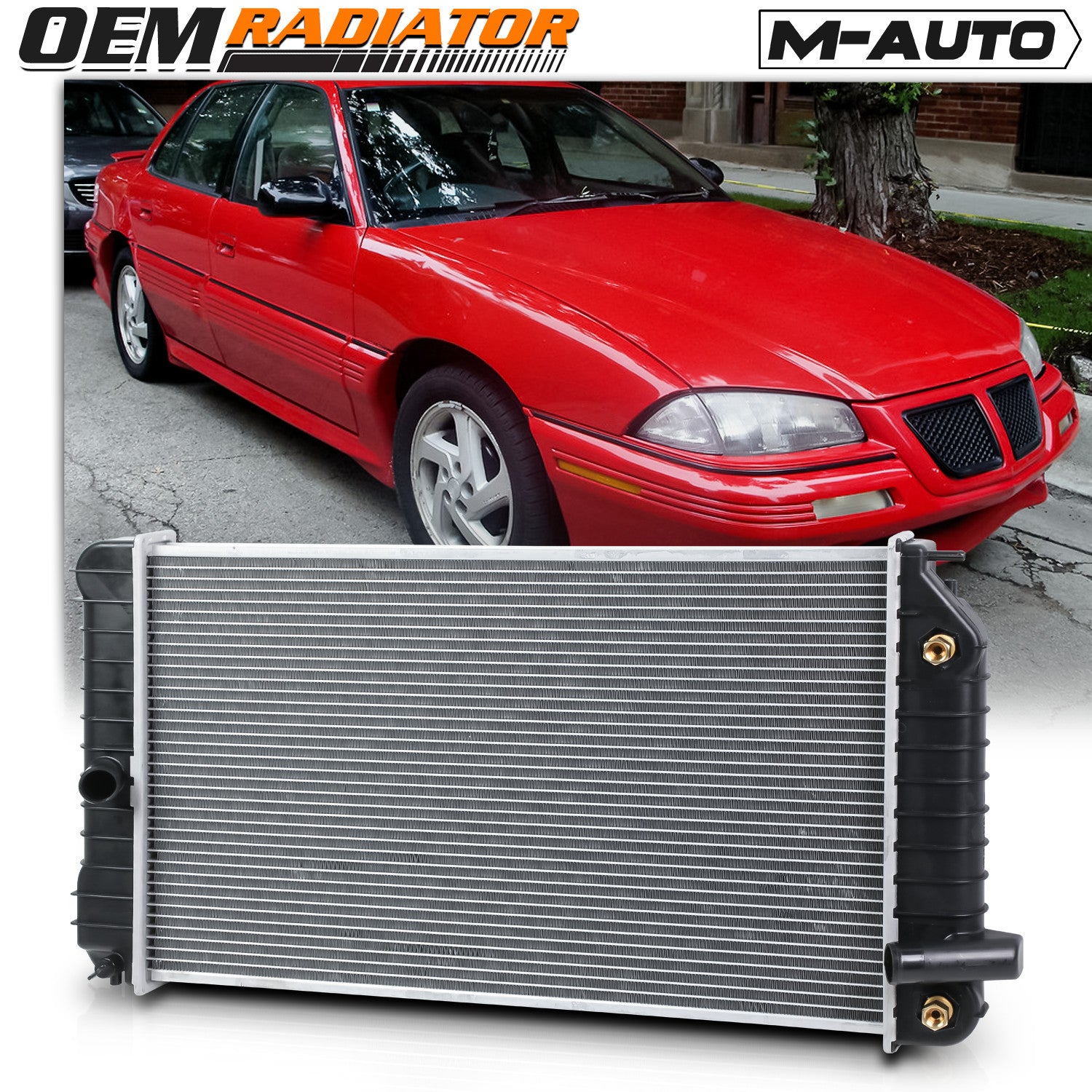 Aluminum Core Radiator for Achieva/Grand Am