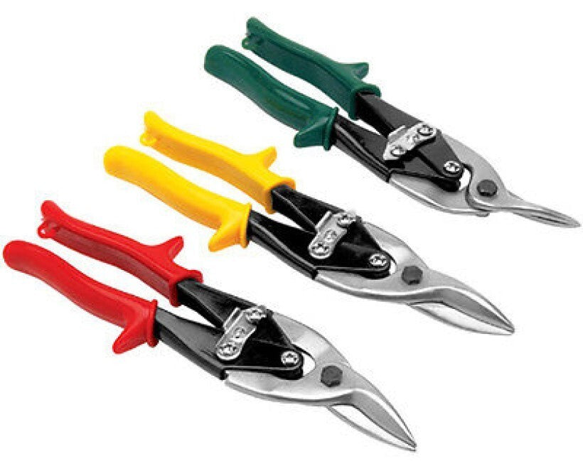 ATE Pro 3pc Aviation Tin Snip Set - Straight/Left/Right Cut by ATE Pro