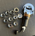 6 Ton Hydraulic Crimping Head W/11 Hex Dies 16-300MM2 Crimp Cable Lug Terminal