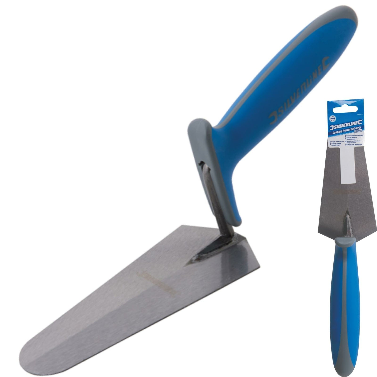 Silverline Soft Grip Gauging Trowel