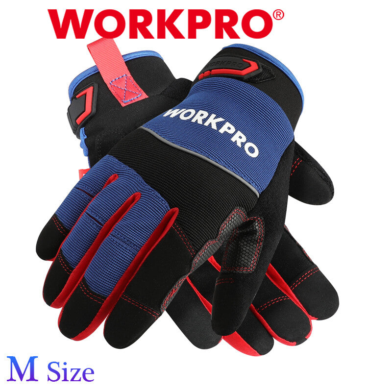 WORKPRO Safety Work Gloves Mechanic Working Gloves for Men Women Touch
