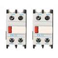 Versatile 2PCS Auxiliary Contact Block Designed for LADN11 AC Contactor 1NO/1NCO