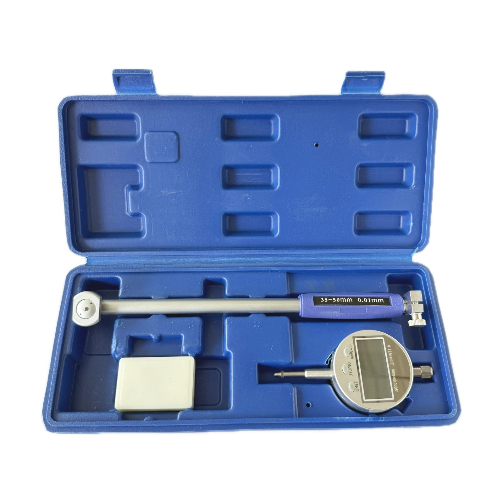 35-50mm Depth Bore Gage 0-12.7mm/0.50 ,0.01mm /0.0005 Digital Dial