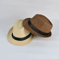 Fashionable Headwear For Beach Vacation Mens Straw Hat Upf Sun