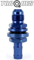 An-6 (6an) Straight O Ring Sealed Bulkhead to 10MM Barb / Fuel Cell