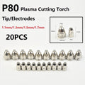 Torch Tip 20pcs Consumable Cutting Cutting Torch 10 Electrodes + 10 NozzlesOpens
