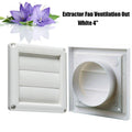 Gravity Flaps External Wall Vent Cover With For Exhaust Ventilation