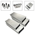 Two Way Radius Sanding Block For Guitar And Bass Fingerboard Leveling