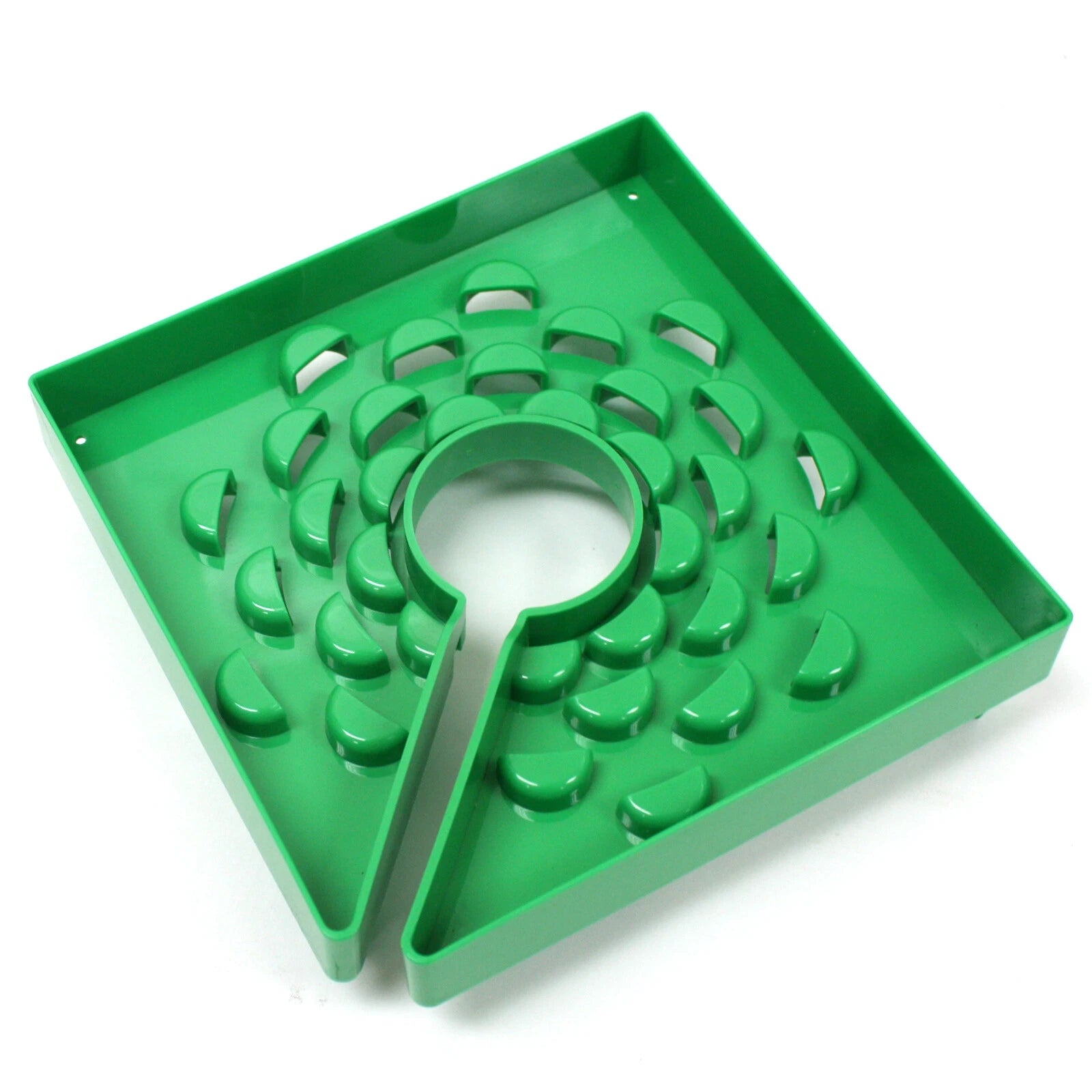 6" Plastic Irrigation Drip Tray Cover Fits Rockwool Hugo Cube Block