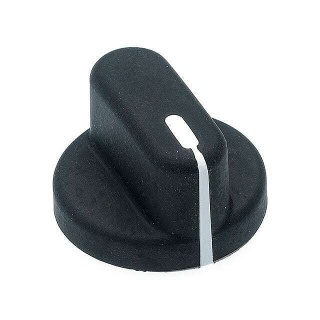 Smooth Plastic Knob 0.250