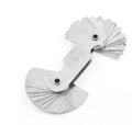 R15-25 Radius Gauge Alloy Steel Radius Fillet Gauge Portable Measuring Tool US