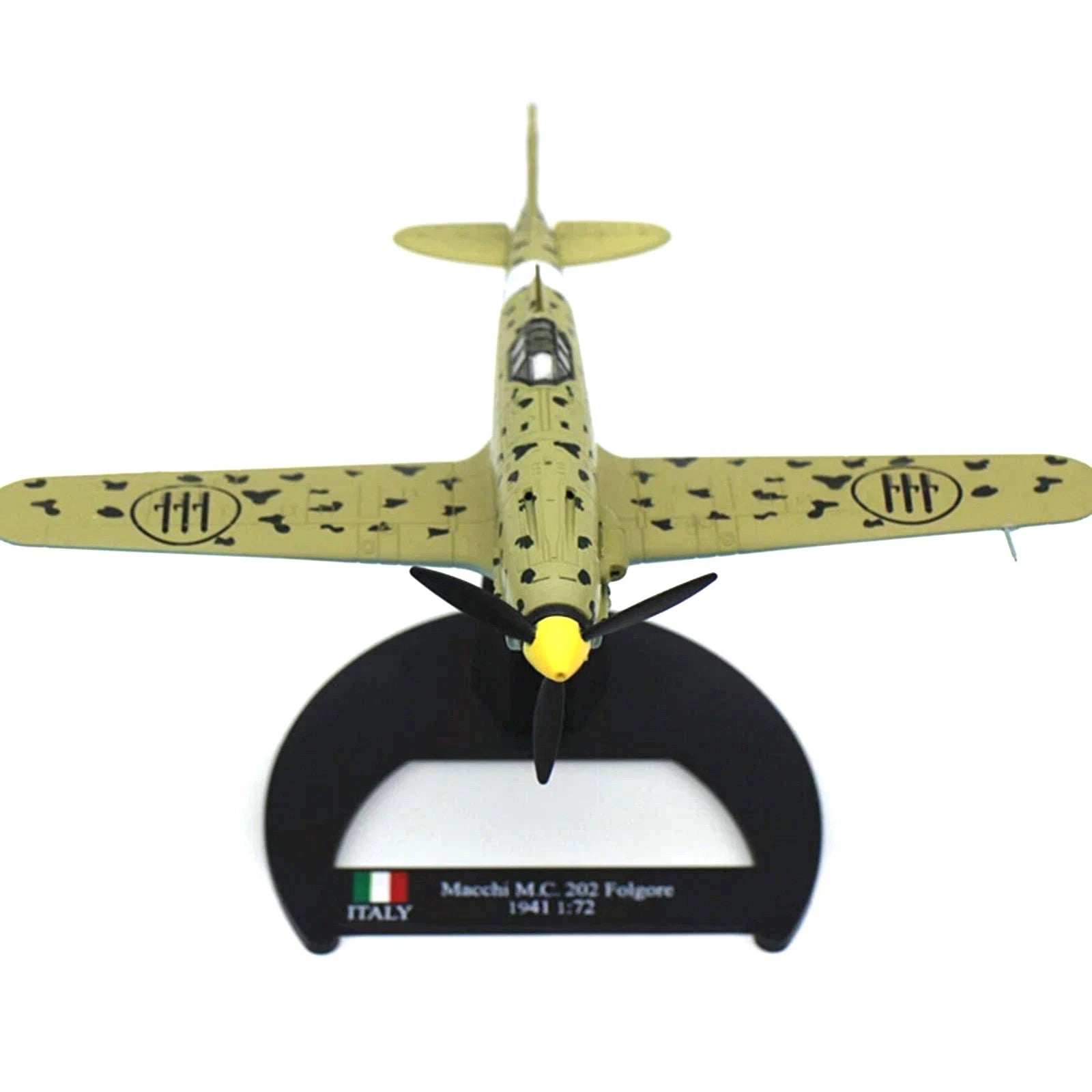 1:72 Italian Macchi Mc.202 Folgore Diecast Alloy Fighter Model High
