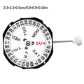 Sl28 26mm Dual Calendar Day & Date @ 3 Replacement Quartz Watch