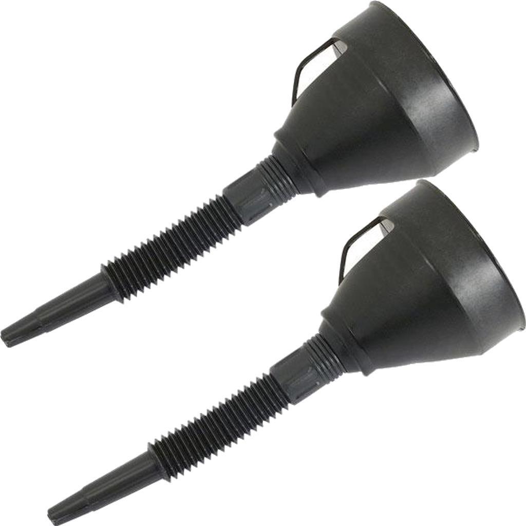Neilsen Flexible Spout Car Funnel Set 2pc