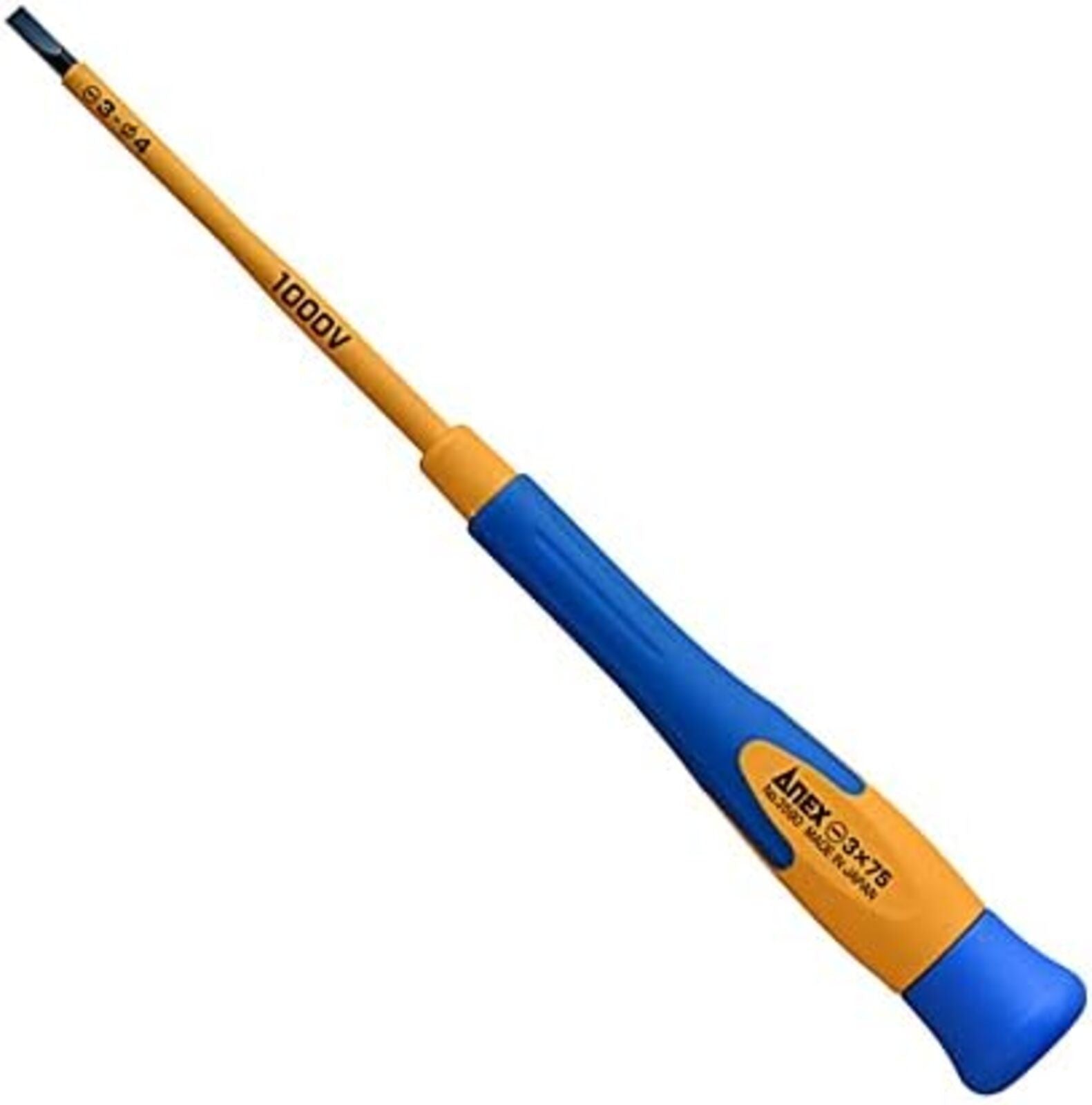 ANEX Precision Screwdriver Insulated 1000V