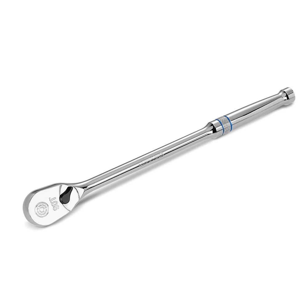 Duratech Extra Long Handle 3/8-inch Drive Ratchet, 90-tooth With 12"