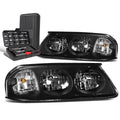 For 2000-2005 Chevy Impala Pair Black/clear Side | Built Supply Co