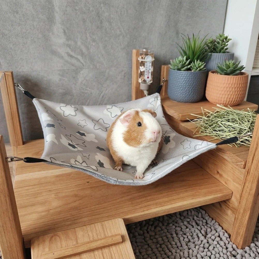5 Pack Double-sided Bed Swing 28x28cm For Hamsters Guinea Pigs