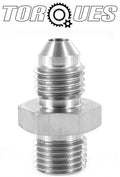 AN-4 ( 4AN AN04 ) M12x1.25 Metric Inverted Concave Stainless Steel