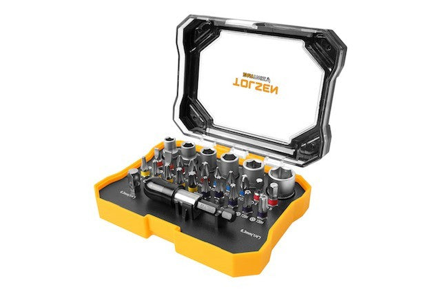 Tolsen 32-Piece Screwdriver Set Bits Holder with Strong Magnet