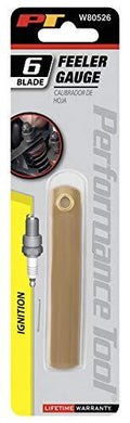 Performance Tool 6-Blade Non-Magnetic Feeler Gauge by Performance Tool