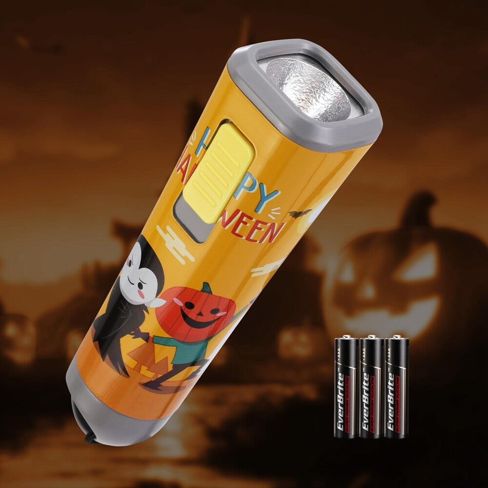 EverBrite LED Halloween Flashlights with Lanyard 3AAA Handheld Torch