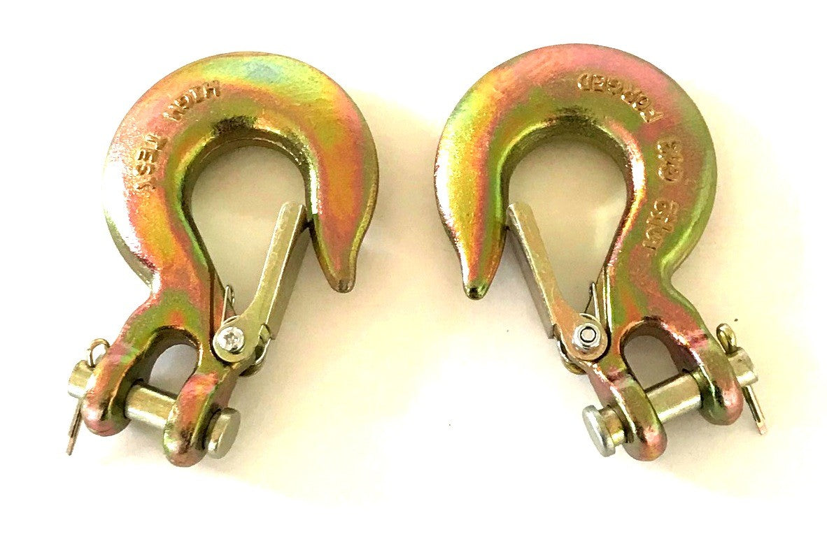 Calhawk 5/16" Chain Grab Sling Slip Hook Link with Spring Latch by Calhawk