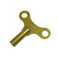Brass Replacement Clock Key For Key Wind Clocks Size 18 / 6.75 Mm -