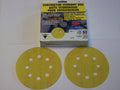 25 Siafast 5" Hook & Loop Sanding Discs 8 Hole 60 Grit