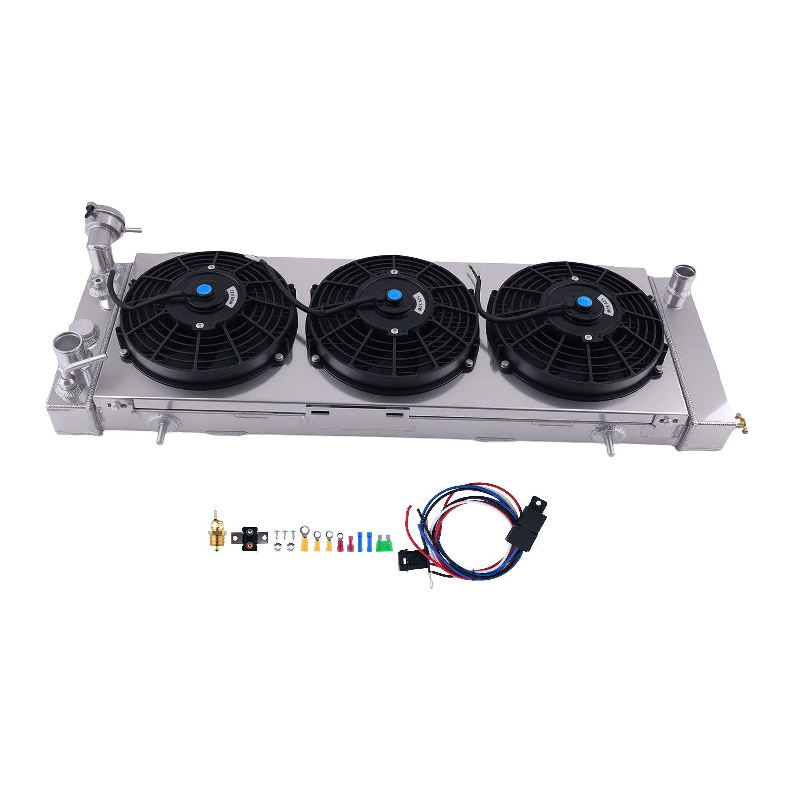 3 Row Cooling Radiator&Shroud&Fan for Jeep Cherokee 4.0L 1991-2001