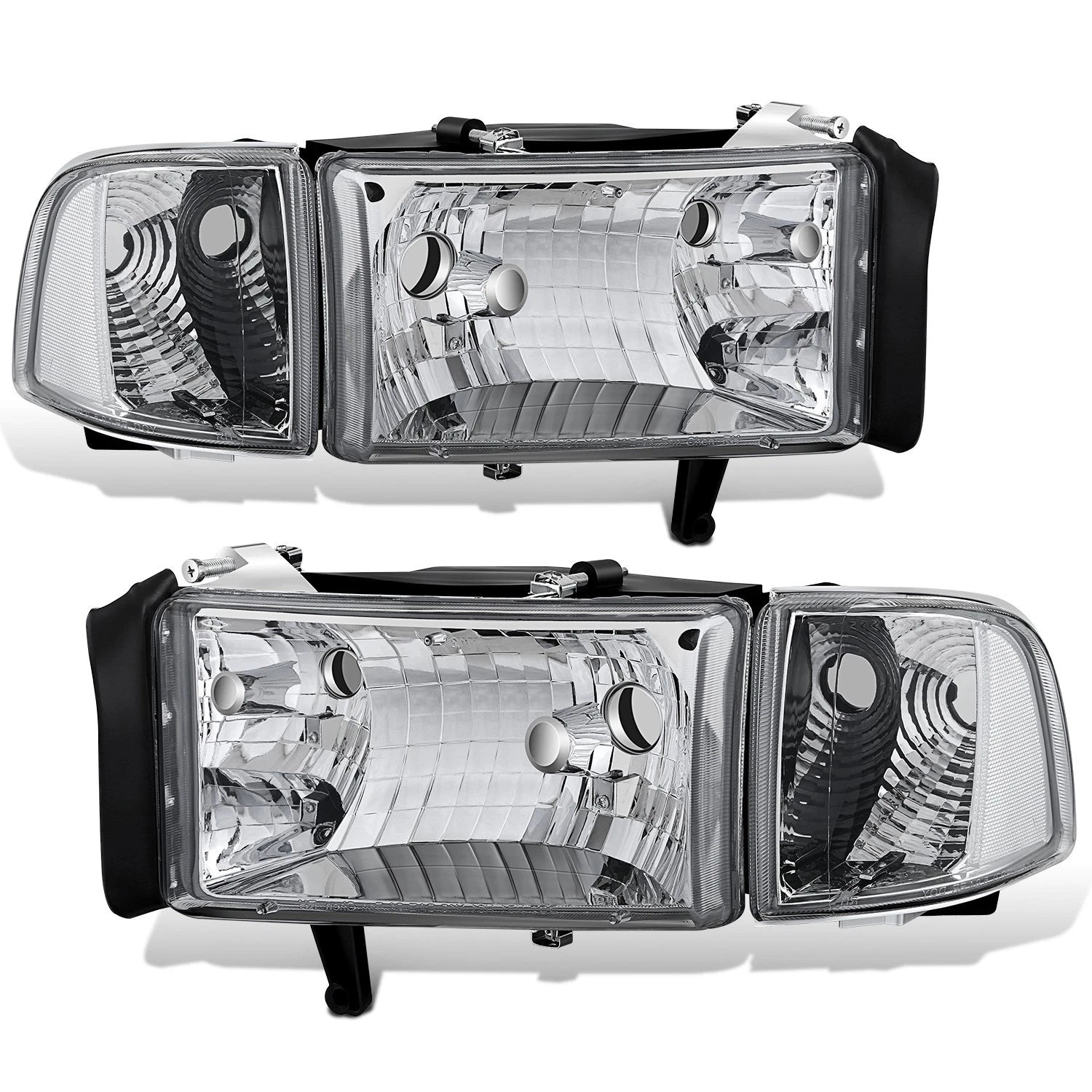 Fit 1994-2002 Dodge Ram Pickup Truck Chrome Housing | Built Supply Co