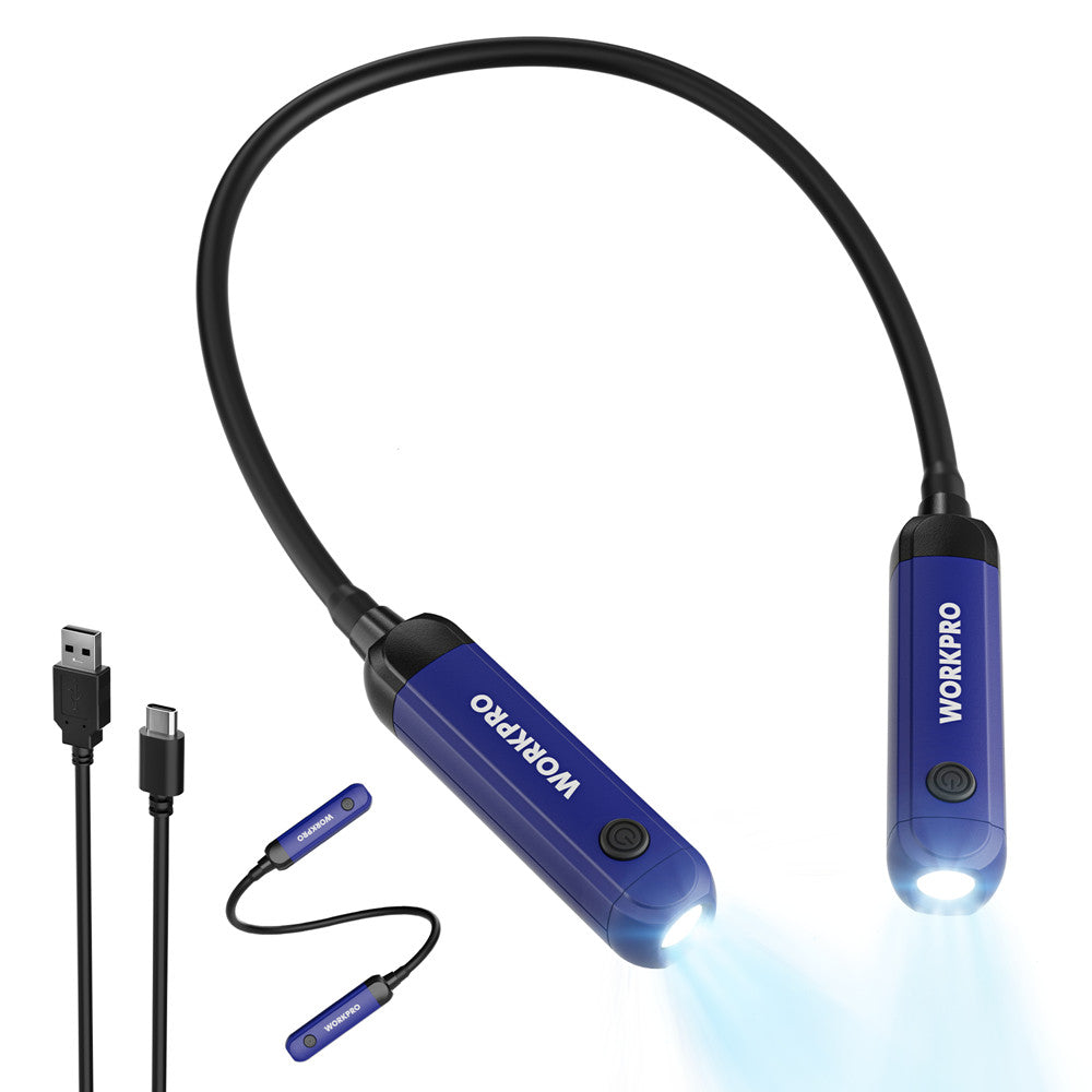 WORKPRO 300LM Rechargeable Neck Light by WORKPRO
