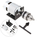 Lathe Press Motor 12V/24V 775 Table Saw Kit With B10 Drill Chuck &