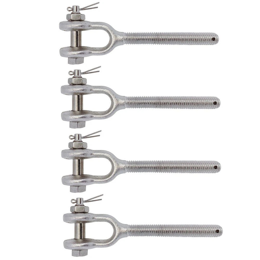 5/16" Stainless Steel Right Hand Thread Drop Forged Turnbuckle Jaw