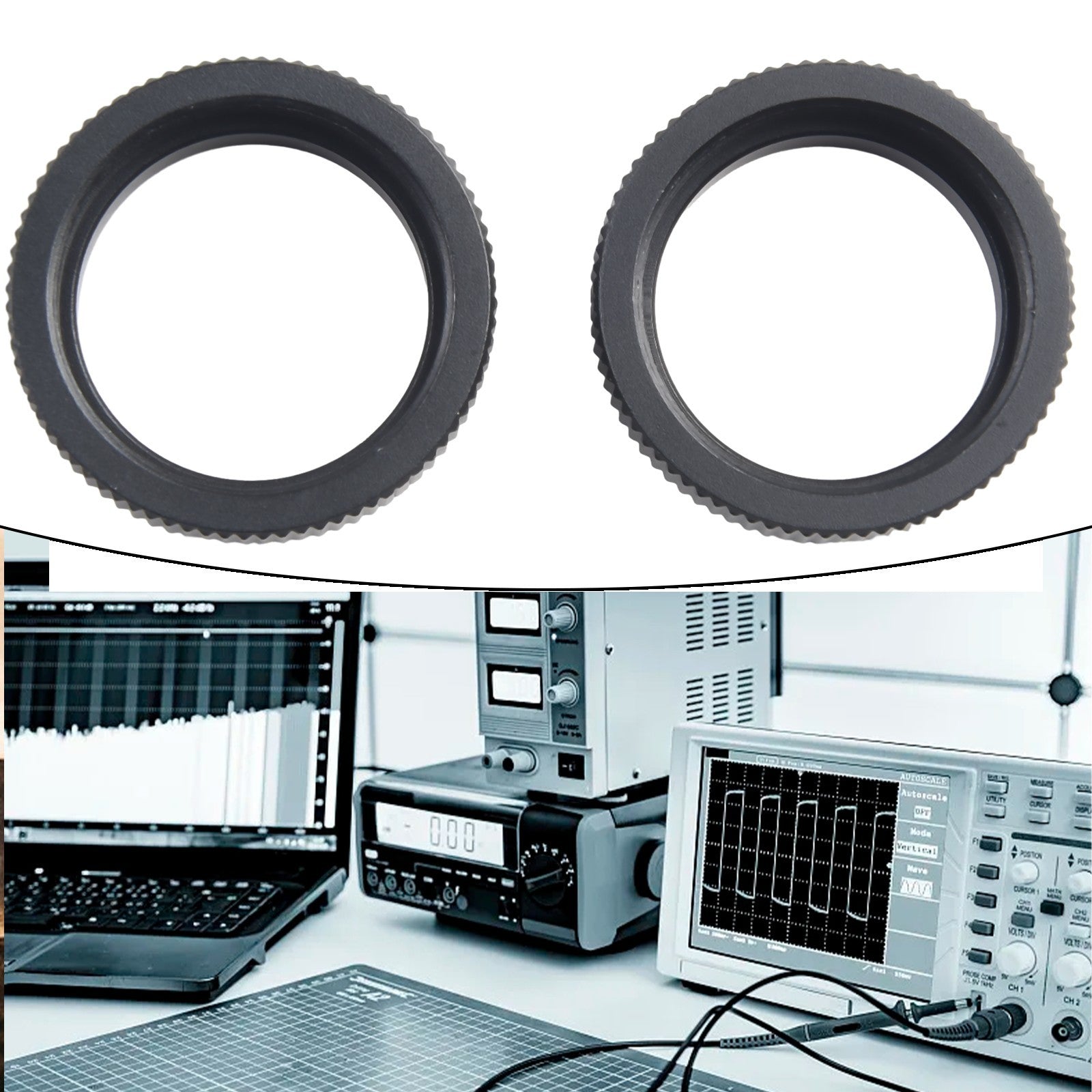 Extension tube adapter for CCTV lenses C to CS conversion 5mm thicknessOpens in 