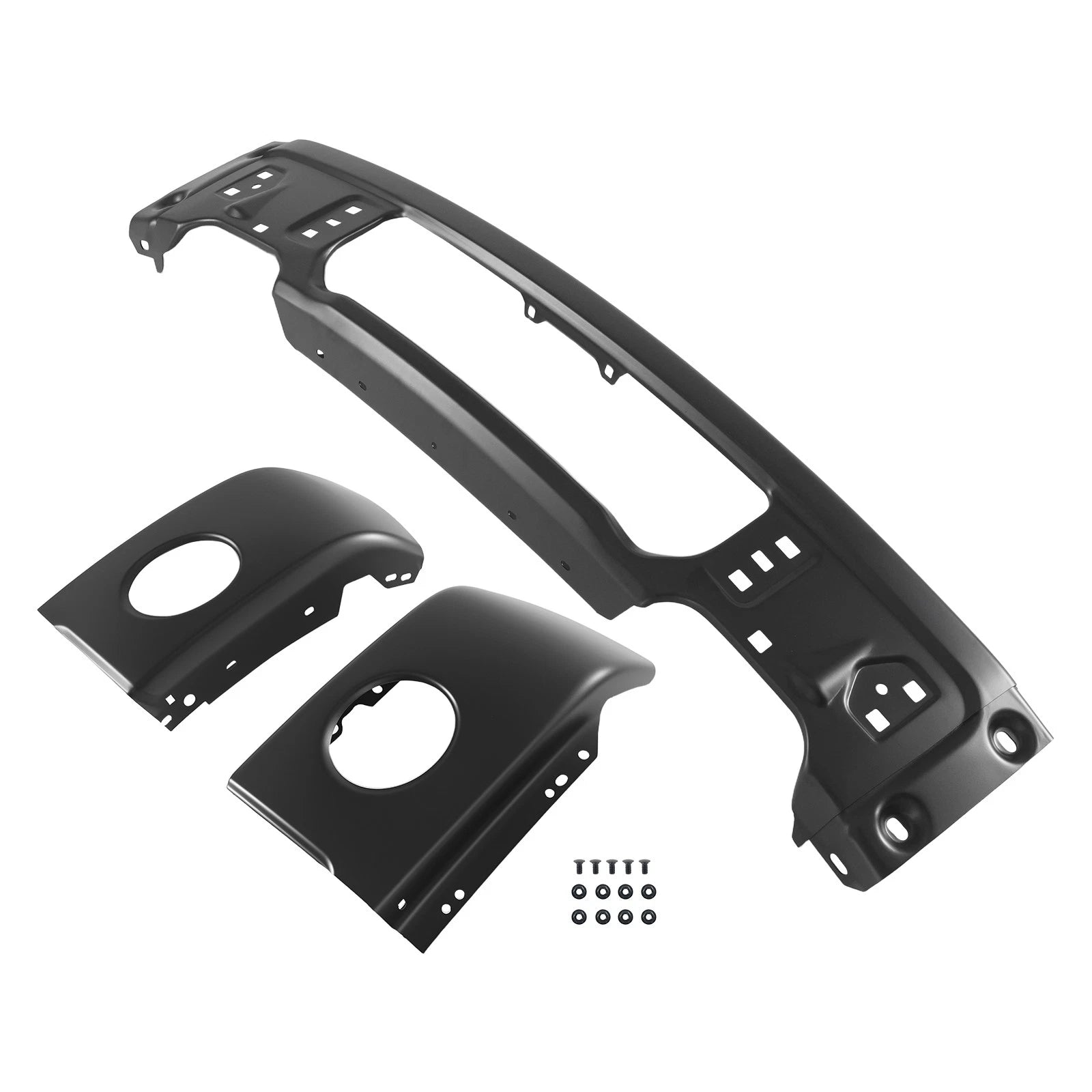 Bumper Bar Front Steel for Ford F150 2009-2014 Black 9L3Z-17757-DPT<wbr/>M