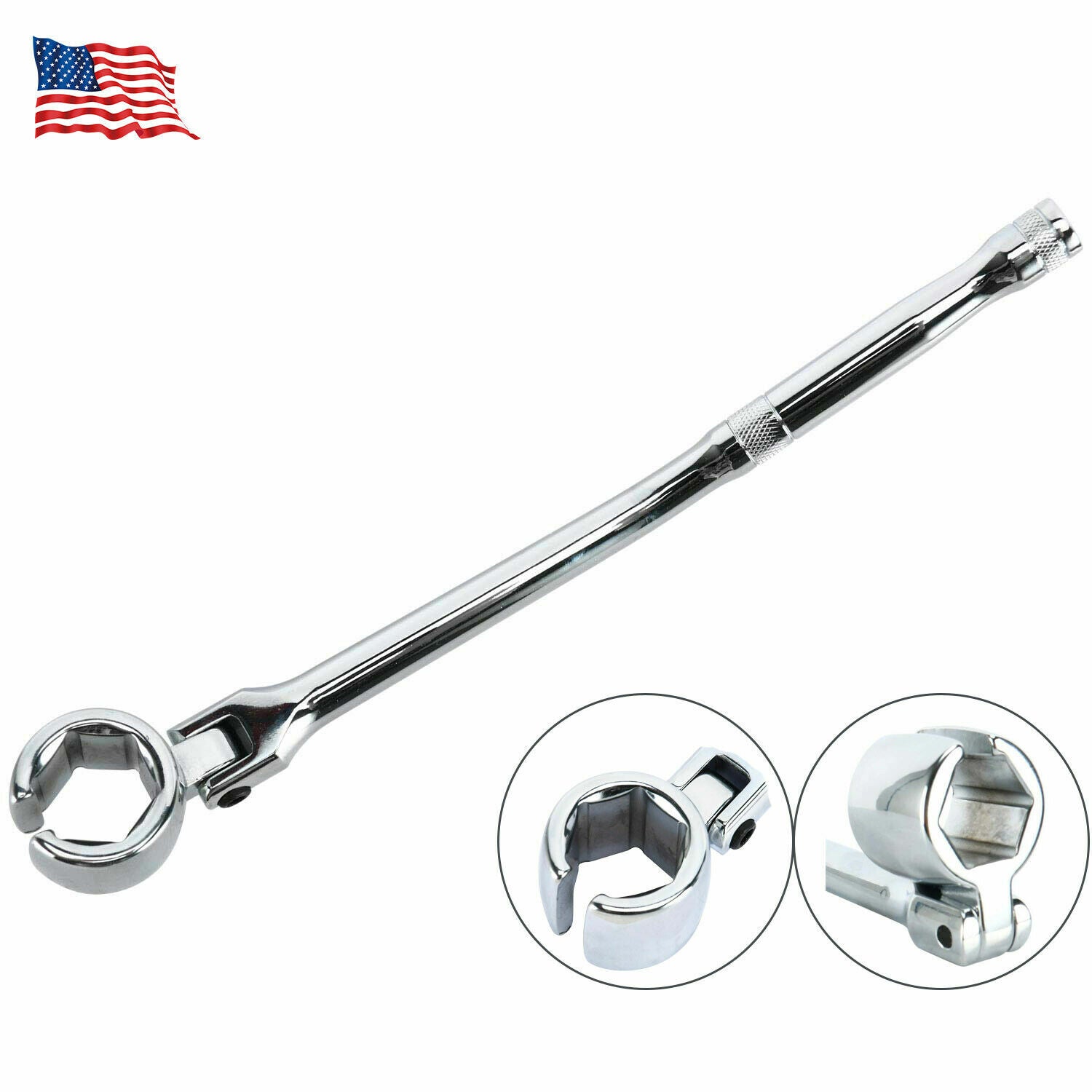 Oxygen Sensor Wrench 7/8" Flexible Head