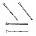 Stainless Steel T316 3/8" Thread Fork & Swage Stud Turnbuckle For
