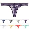 Mens See Through Underwear Elephant Nose Mesh Thongs For Stylish