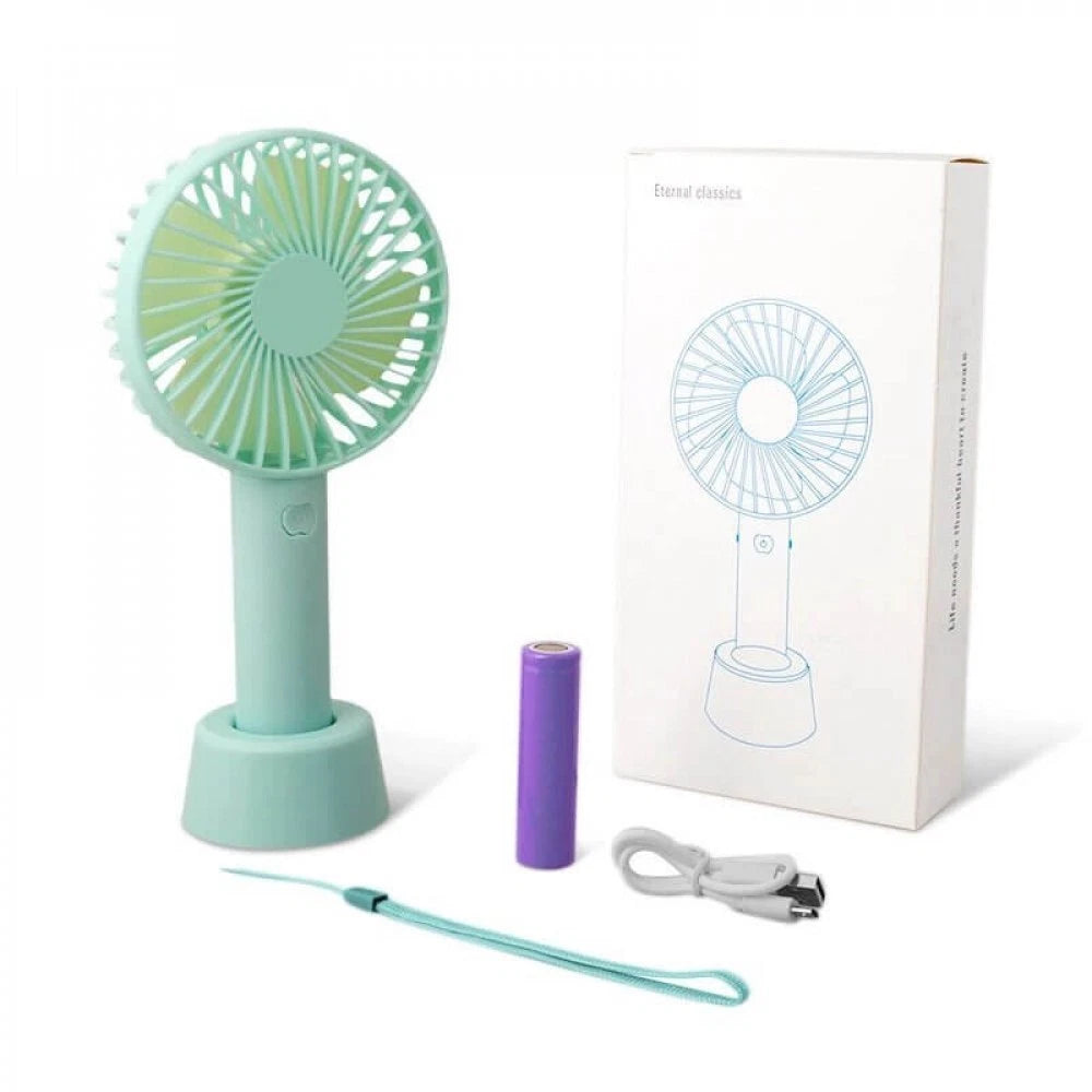 Mini Fan Portable Usb Rechargeable Summer Handheld Air Cooler Cooling