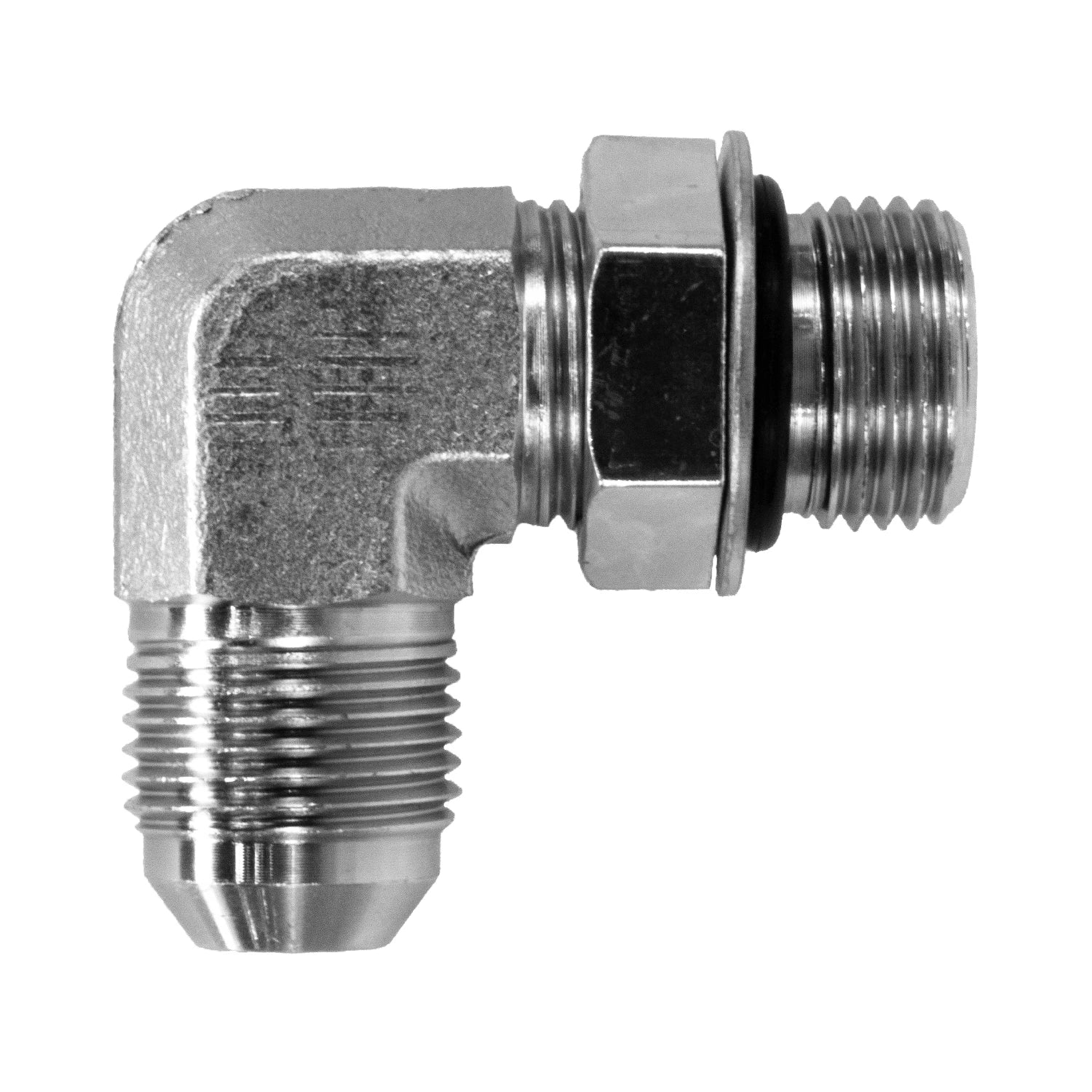 Hydraulic Fitting 3/8" Male Jic X 3/8" Male O-ring Boss 90° C5515
