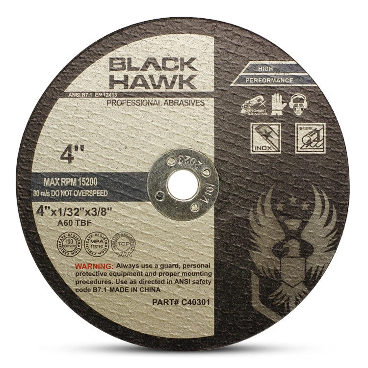 25 Pack - 4" X 1/32" X 3/8" Cut-off Wheels For Die | Built Supply Co