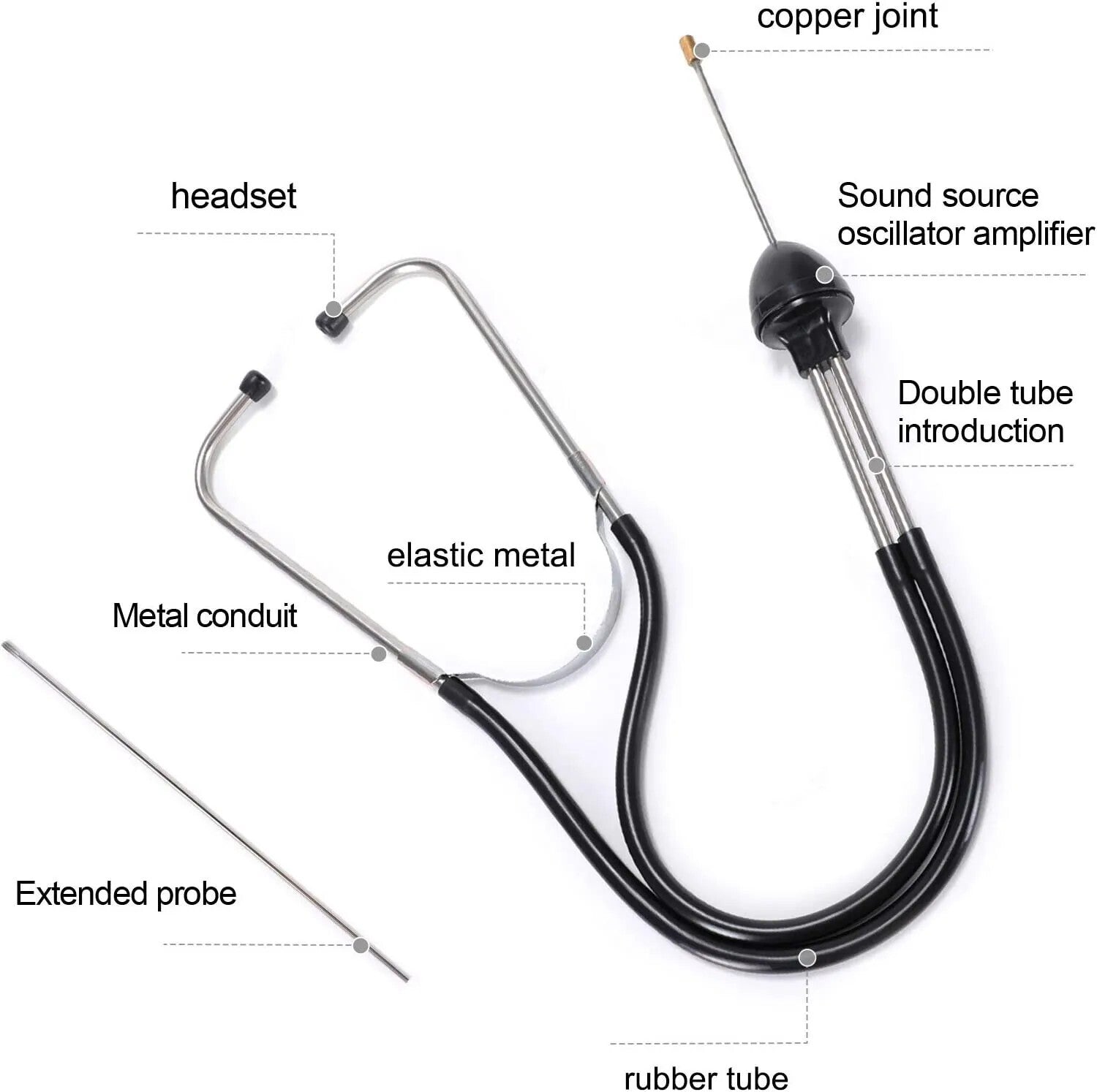 VCT Mechanic’s Stethoscope 2 Piece