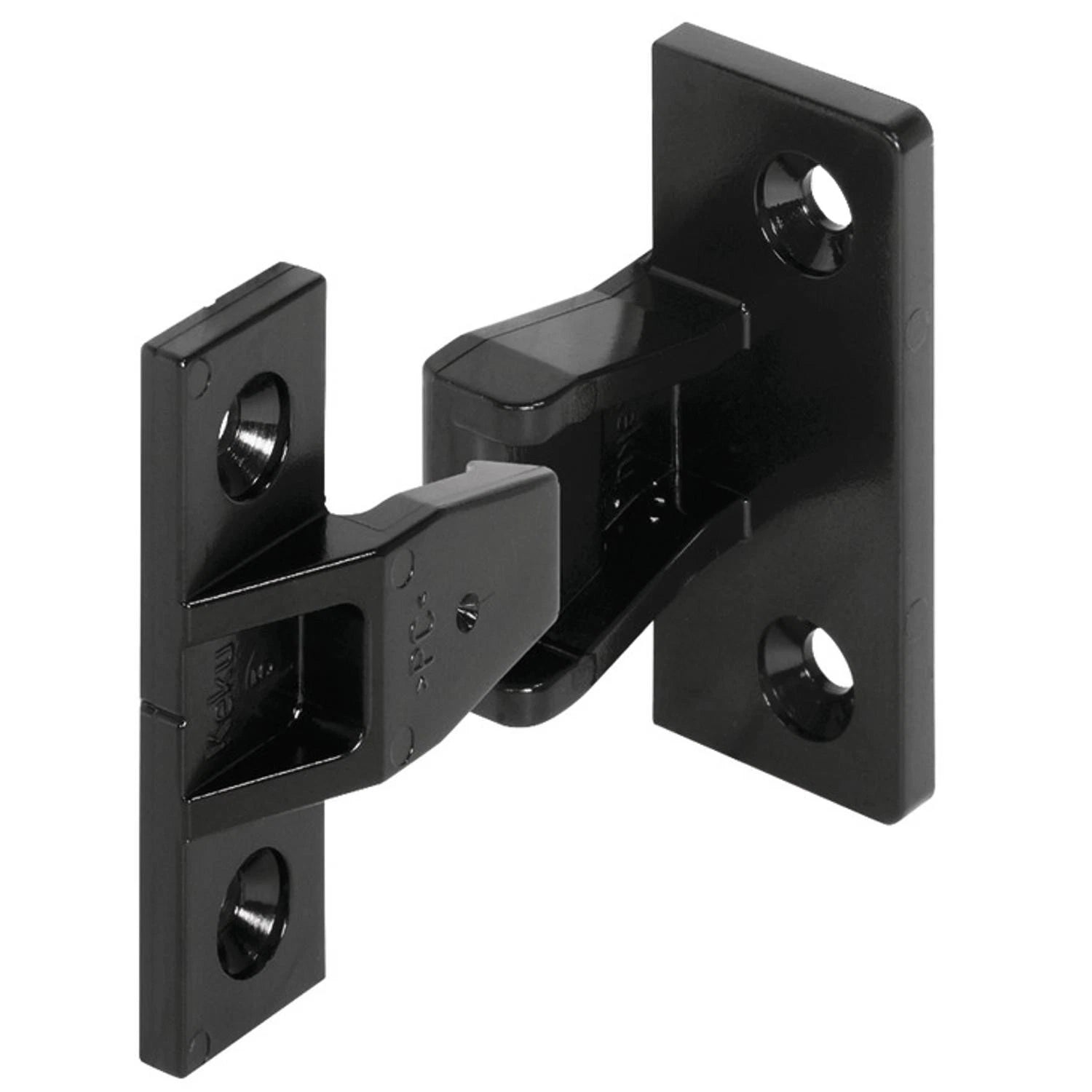 Keku As Push-fit Panel & Frame Fixings Clip Set & Screws Black