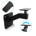 Stylish Black Handrail Brackets For Indoor Stairs Or 4 Swivel Design