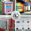 For Mini Push Press Lock For Advertising Light Boxes Zinc Alloy