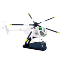 2.8in Us Army Mh-6 Little Bird Helicopter Finished Model Decor Model